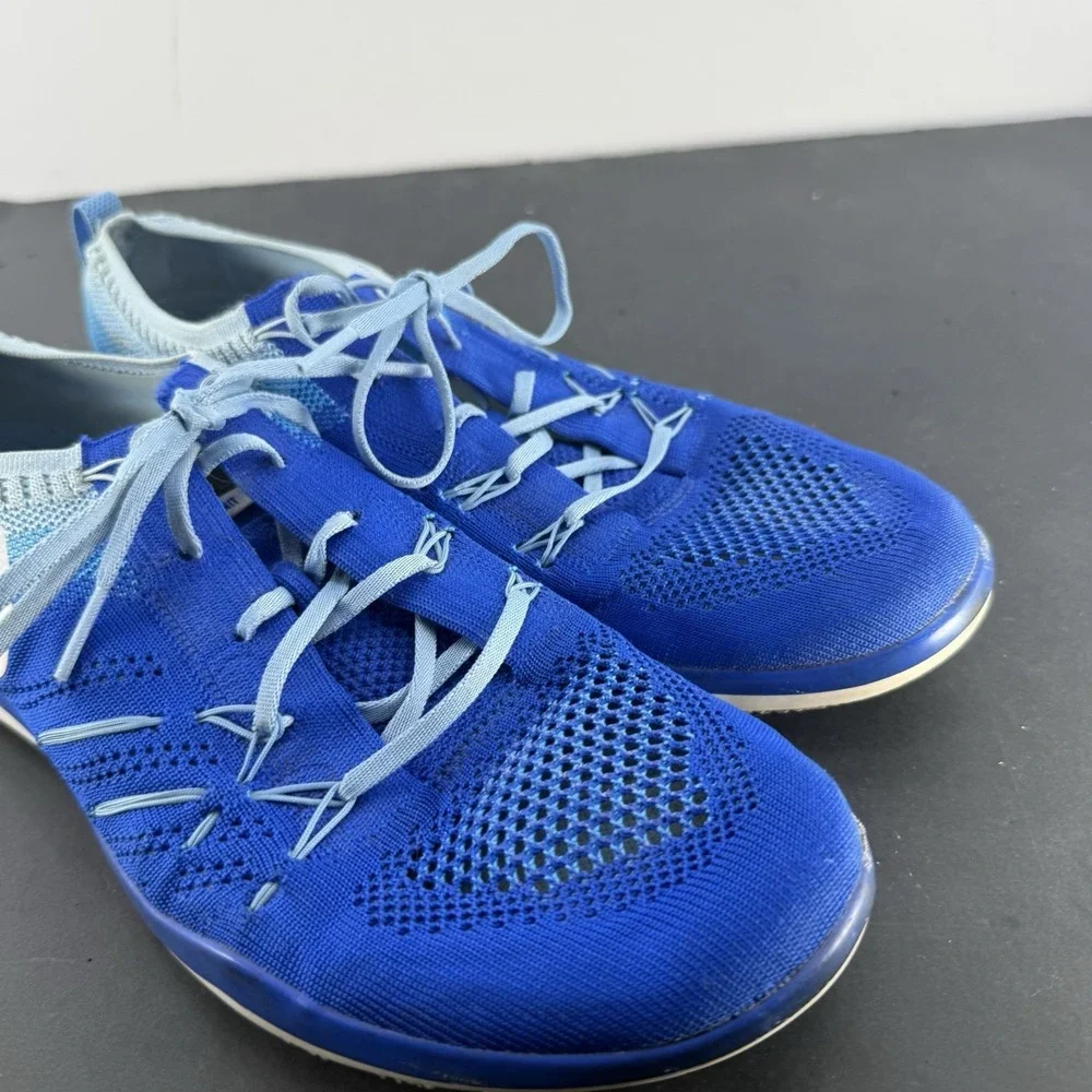 Nike Free TR Focus Flyknit Women's 11 Blue Running Training Shoes 844817-401 - Picture 7 of 14